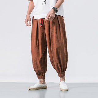 Olivier | Pantalon ample en coton