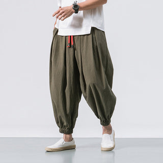 Olivier | Pantalon ample en coton