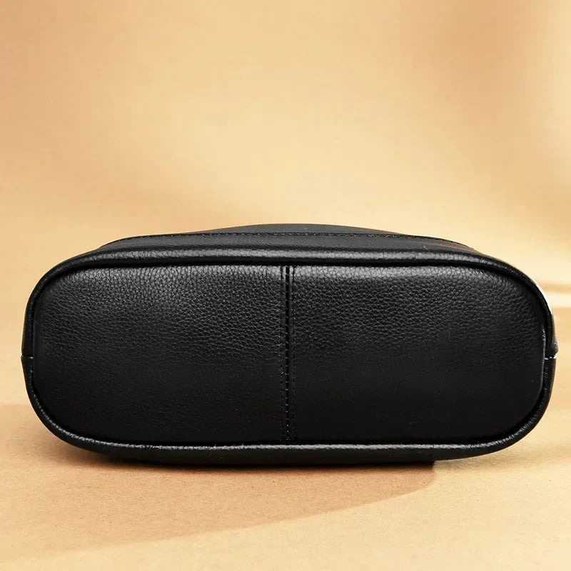 Capucine Lumière | Sac bandoulière en cuir véritable