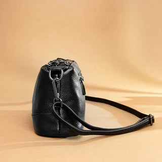 Capucine Lumière | Sac bandoulière en cuir véritable