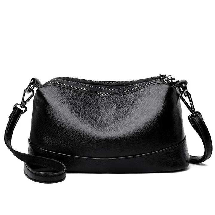 Capucine Lumière | Sac bandoulière en cuir véritable