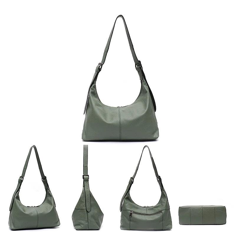 Inès Paris | Sac besace en cuir véritable