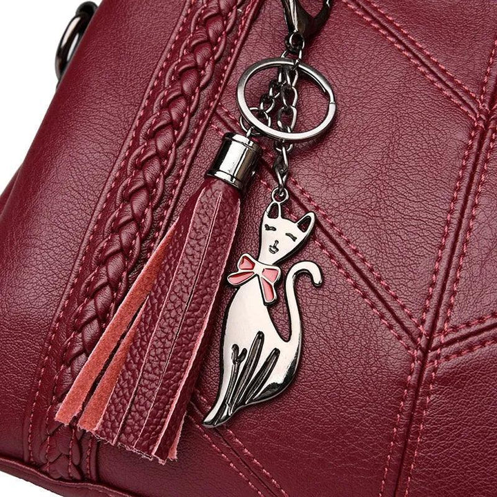 Juliette Rivoli | Sac à main en cuir véritable