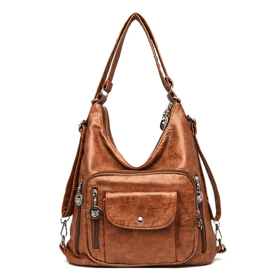 Céleste Paris | Sac à dos en cuir véritable