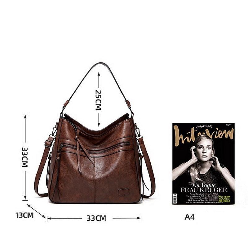 Estelle Rivoli | Sac à main en cuir véritable