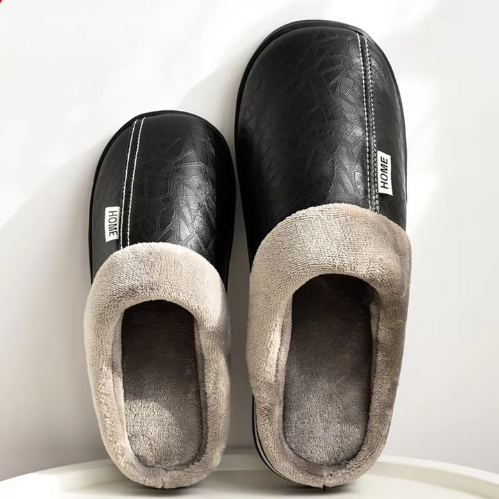 Chaussons d’intérieur chauds et rembourrés