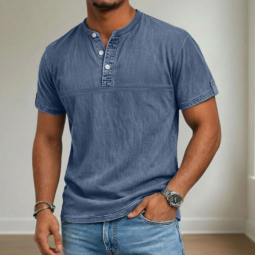 Maurice | Chemise à col mao