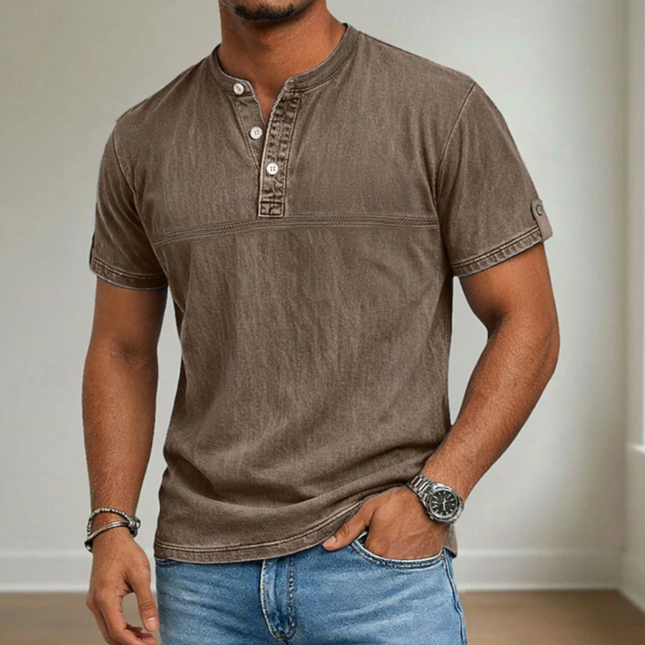 Maurice | Chemise à col mao