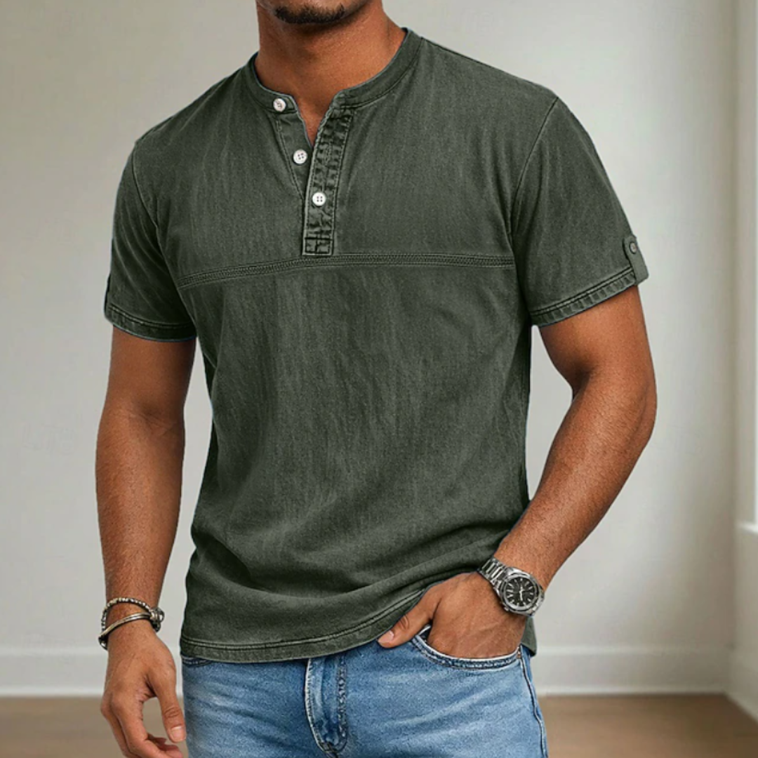 Maurice | Chemise à col mao