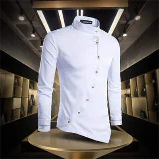 Luc | Chemise à col rétro