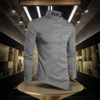 Luc | Chemise à col rétro