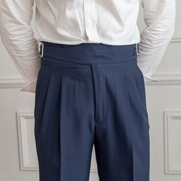 Laurent | Pantalon fluide à taille haute