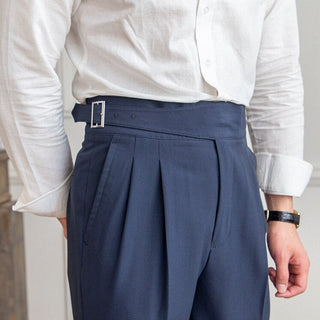 Laurent | Pantalon fluide à taille haute
