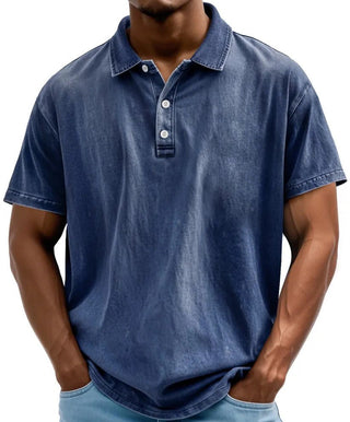 Pascal | Polo vintage délavé