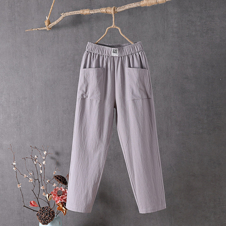 Alexandrine | Pantalon droit longueur cheville