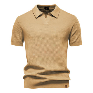Xavier | Polo en maille texturée