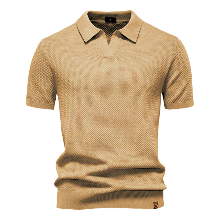 Xavier | Polo en maille texturée