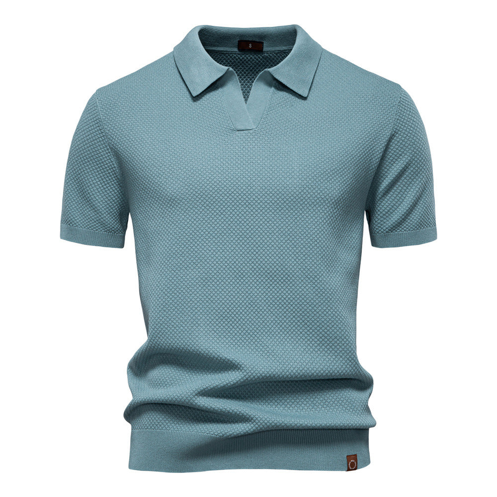 Xavier | Polo en maille texturée