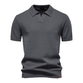 Xavier | Polo en maille texturée