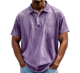 Pascal | Polo vintage délavé