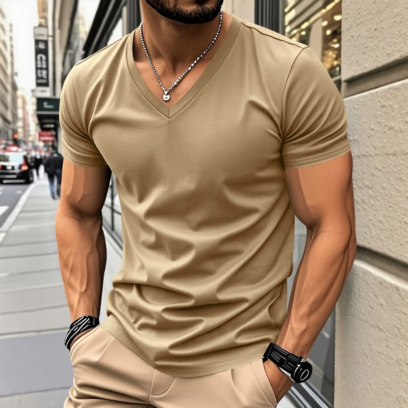 Simon | Chemise en tissu tactile coton