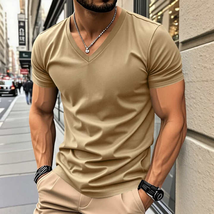 Simon | Chemise en tissu tactile coton