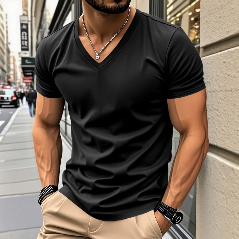 Simon | Chemise en tissu tactile coton