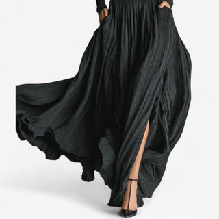 Ophélie | Robe longue à taille haute