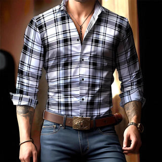 Pierre-Augustin | Chemise à carreaux classique
