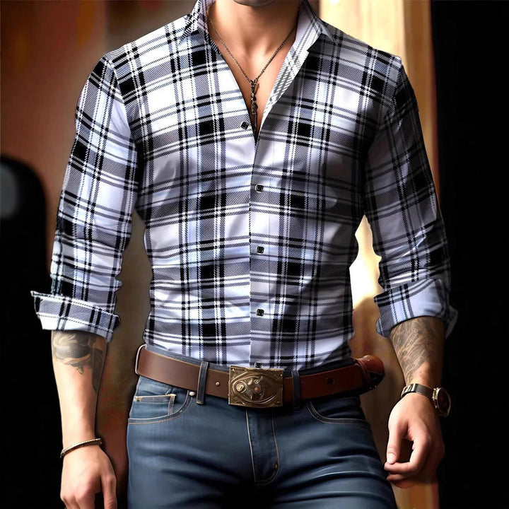 Pierre-Augustin | Chemise à carreaux classique