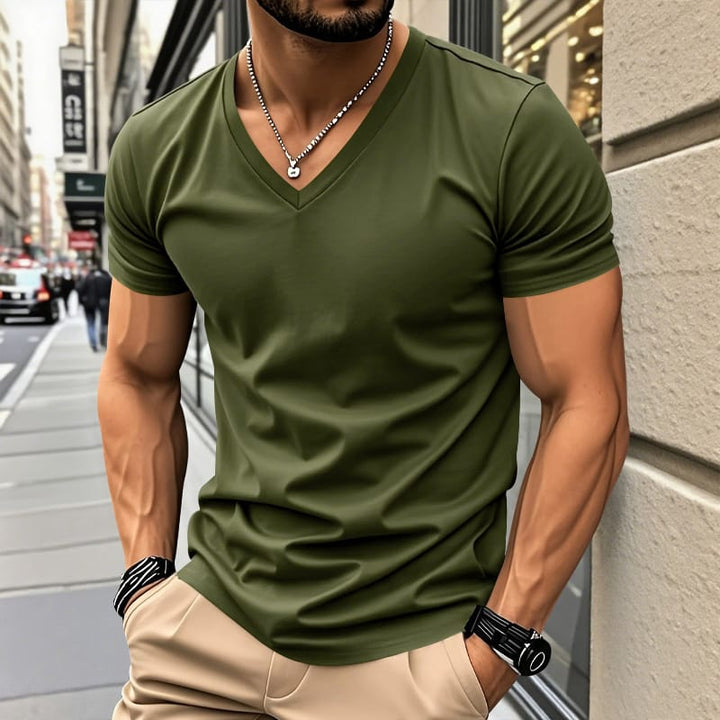 Simon | Chemise en tissu tactile coton