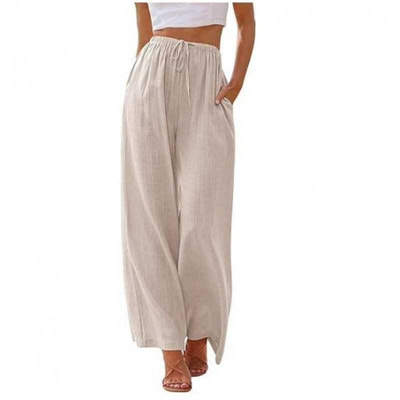 Célia | Pantalon classique à jambes larges