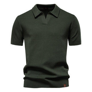 Xavier | Polo en maille texturée