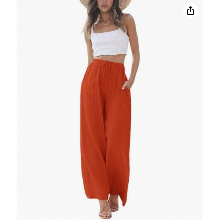 Célia | Pantalon classique à jambes larges