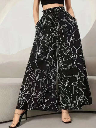 Morgane | Pantalon chic taille haute