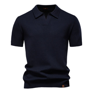 Xavier | Polo en maille texturée