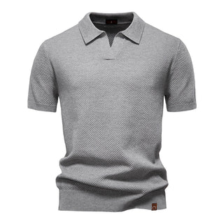Xavier | Polo en maille texturée