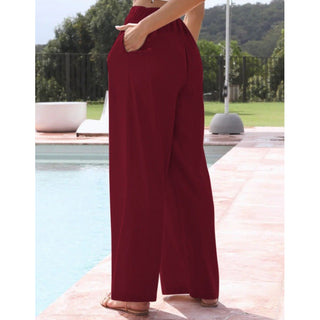 Célia | Pantalon classique à jambes larges