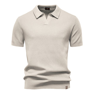 Xavier | Polo en maille texturée