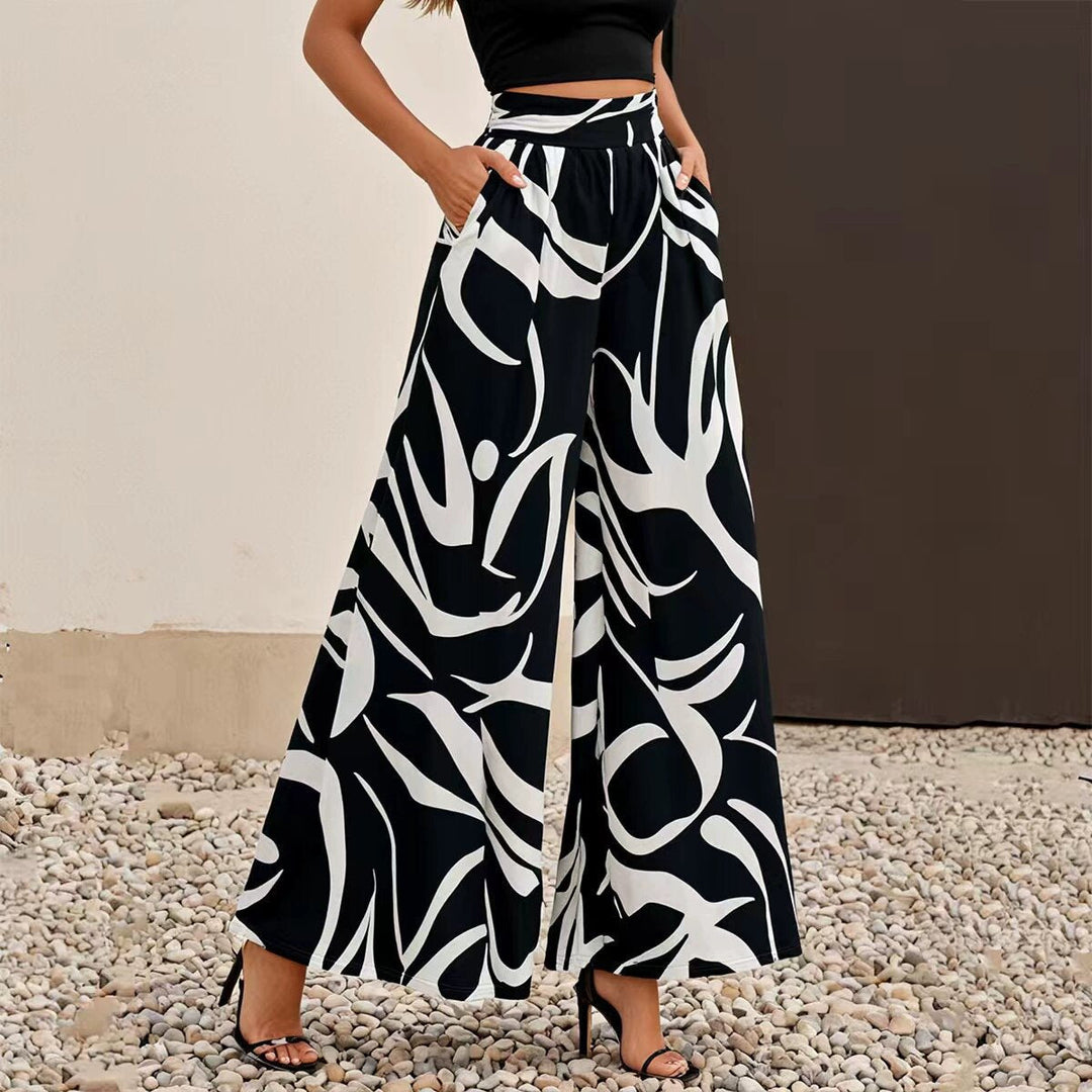 Morgane | Pantalon chic taille haute