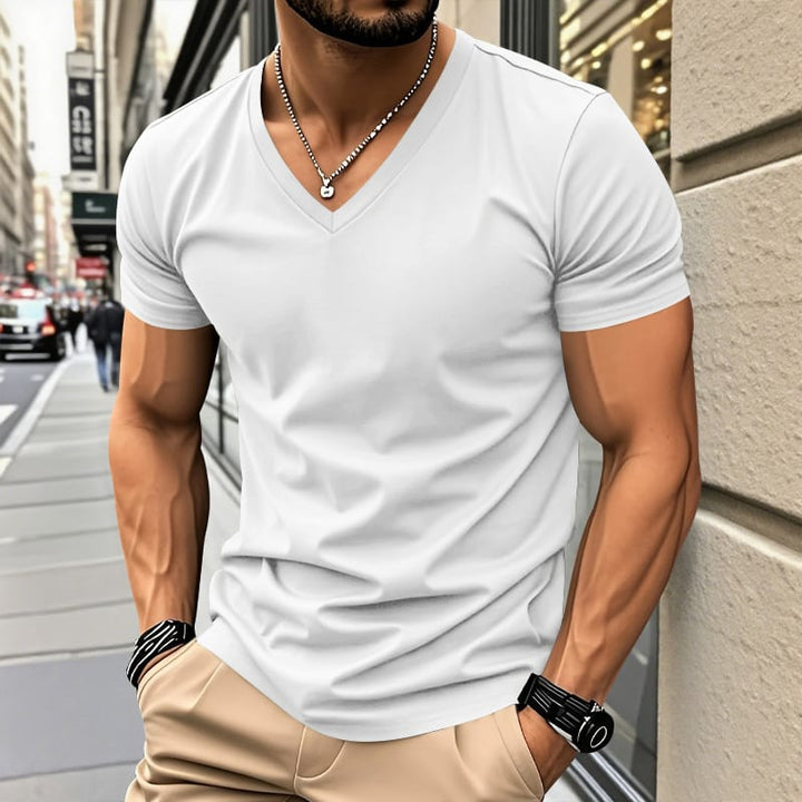 Simon | Chemise en tissu tactile coton