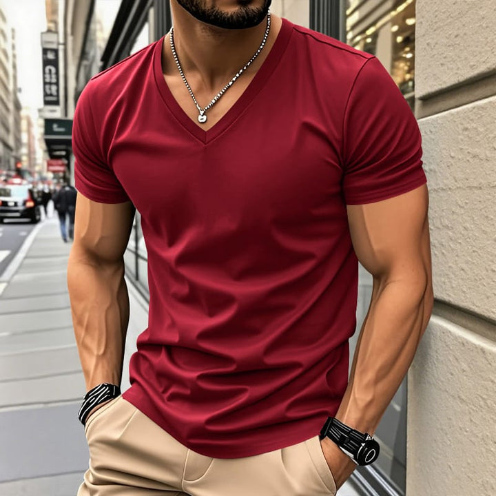 Simon | Chemise en tissu tactile coton