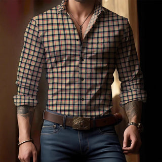 Pierre-Augustin | Chemise à carreaux classique