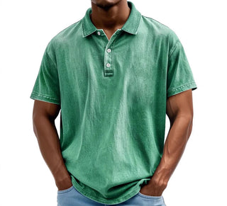 Pascal | Polo vintage délavé