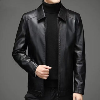 Zacharie | Veste en cuir décontractée