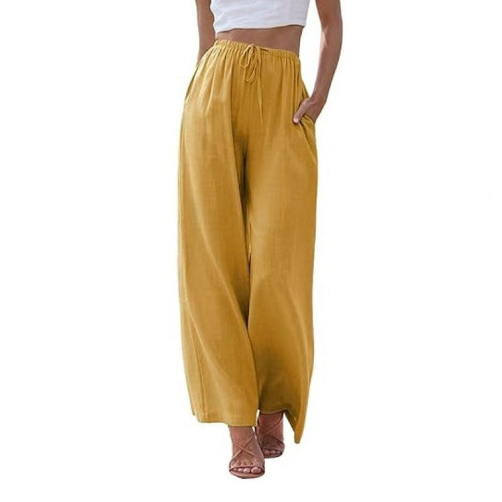 Célia | Pantalon classique à jambes larges