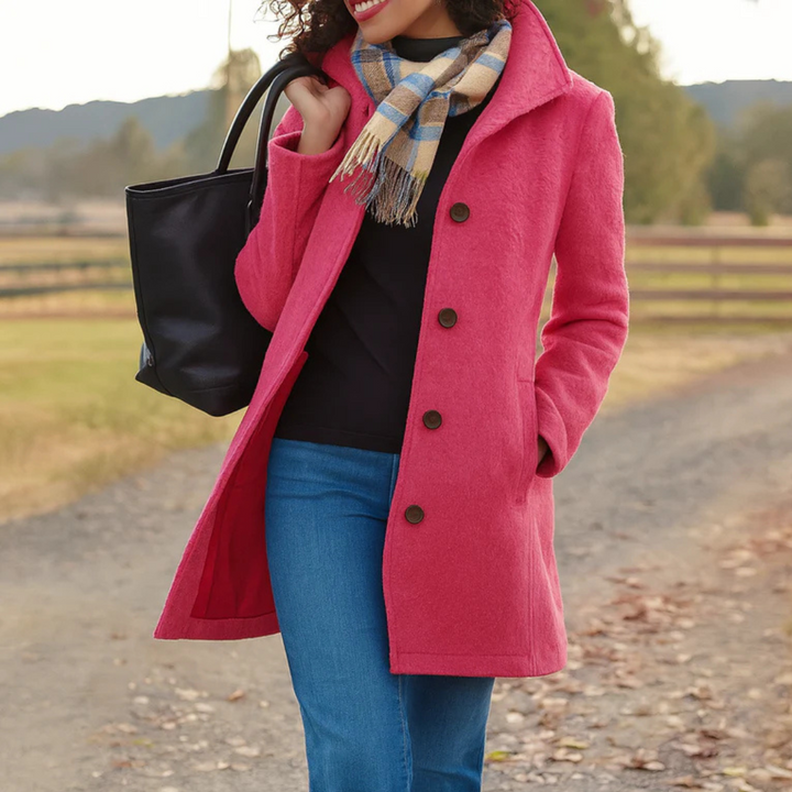 Diane | Manteau droit intemporel