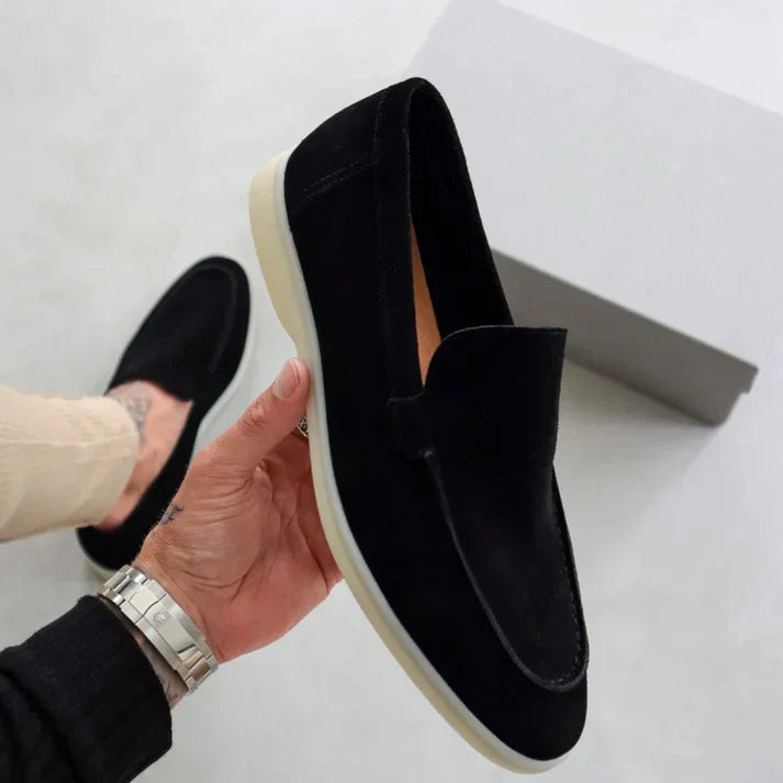 Léandre | Mocassins élégants en daim