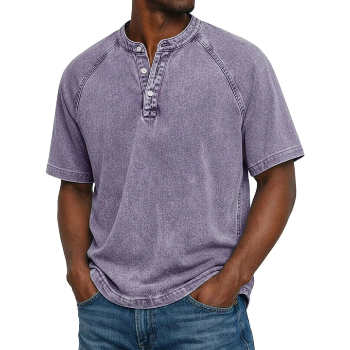 Jean | Chemise à boutons rétro