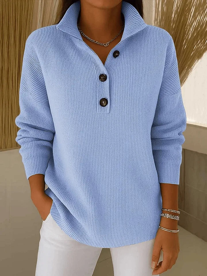Coraline | Pull en maille à col V